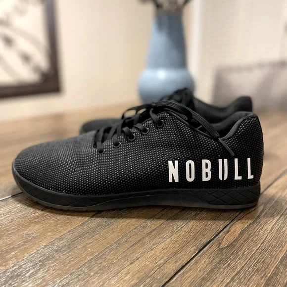 NOBULL Black SuperFabric Trainer Mens 13 Training Shoes Crossfit Workout Low Top NoBull Black/Gum Superfabric CrossFit Trainer Low Men main image 4
